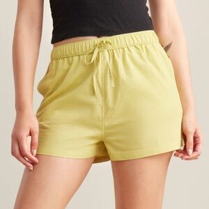 Roark Idle Pull-On Shorts in Lime Drawstring NWT